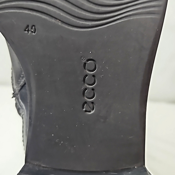 ECCO Hobart Womens Black High Riding Boots Size 9/9.5 (40) - Picture 6 of 7